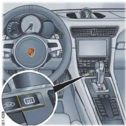 PORSCHE 911 GT3 (2014) - 自动空气再循环模式 - 1