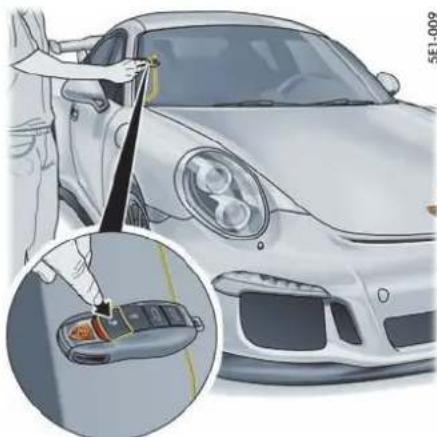 PORSCHE 911 GT3 (2014) - 车辆无法解锁 - 1