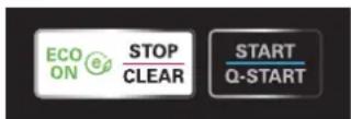 LG MH6843BAK - Tekan Stop/Clear. - 1