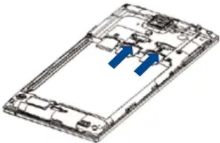 BLAUPUNKT Sonido J1 - Pemasangan dan Pencopotan Kartu SIM - 1