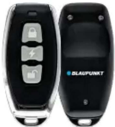 Two black smart lockers with icons, one displaying a lock and two with battery symbols (no text or labels visible)