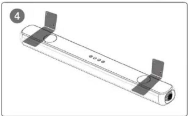 Technical line drawing of a cylindrical device with two side brackets and a central port (no text or symbols)