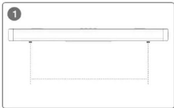 Simple line drawing of a rectangular object with dashed lines indicating hidden edges, no text or symbols present.