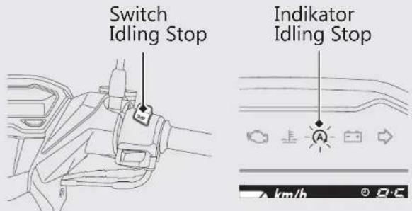 Honda Vario125 (2018) - Indikator Idling Stop Tidak Menyala: - 1