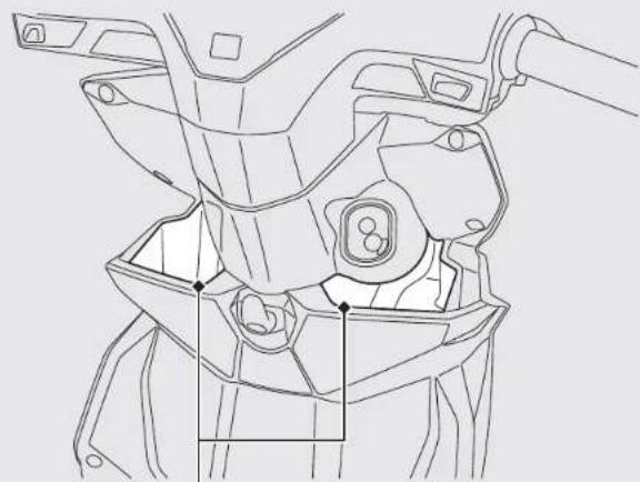 Honda Beat eSP (2016) - Peralatan Penyimpanan (Bersambung) Gantungan barang - 2