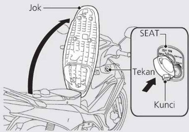 Jok SEAT Tekan Kunci