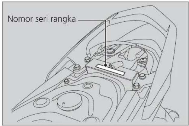 Nomor seri rangka—