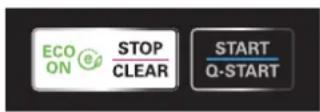 LG MH6343BAK - Tekan Start/Quick Start. - 1