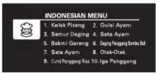 LG MH6343BAK - Fitur Indonesian Menu - 3