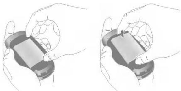 LG G262 - Remove the battery. - 1