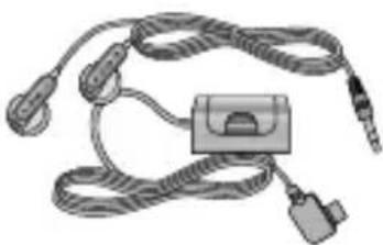 Coiled cable and connector with a central padlock (no text or symbols visible)