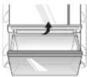 LG GC-B247SVDC - Refitting the Vegetable Drawer - 1