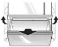 LG GC-B247SVDC - Removing the Vegetable Drawer - 2