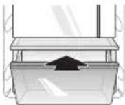 LG GC-B247SVDC - Refitting the Vegetable Drawer - 2