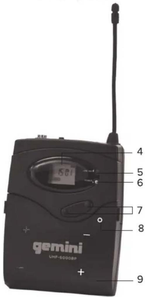 gemini UMF-6000BP 4 5 6 7 8 9