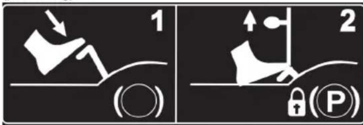 1 (○) 2 (P)