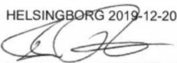 HELSINGBORG 2019-12-20
