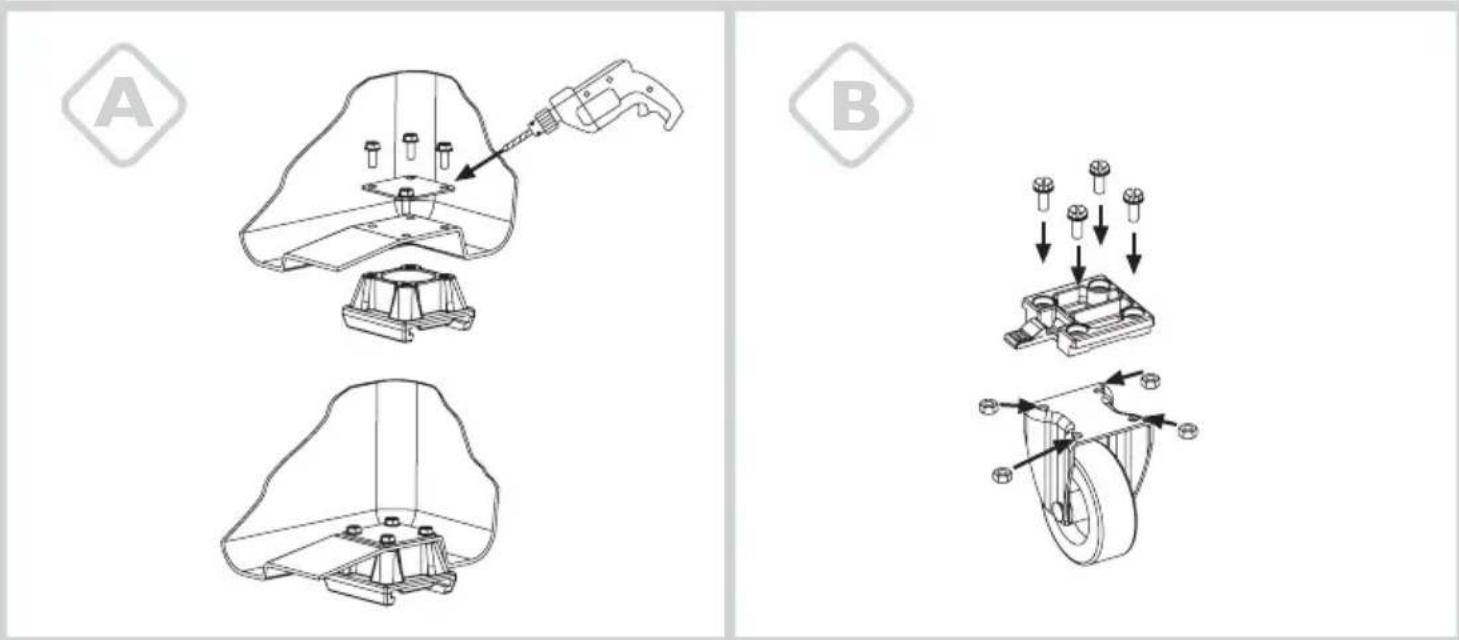 Ferplast Atlas 70 Professional - MONTAGGIO - ASSEMBLING - MONTAGE - BAUANLEITUNG - MONTAJE - 1