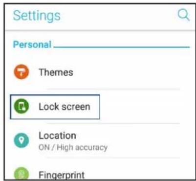 ASUS ZenFone 4 Selfie Lite ZB520KL - Menyesuaikan layar penguncian - 2