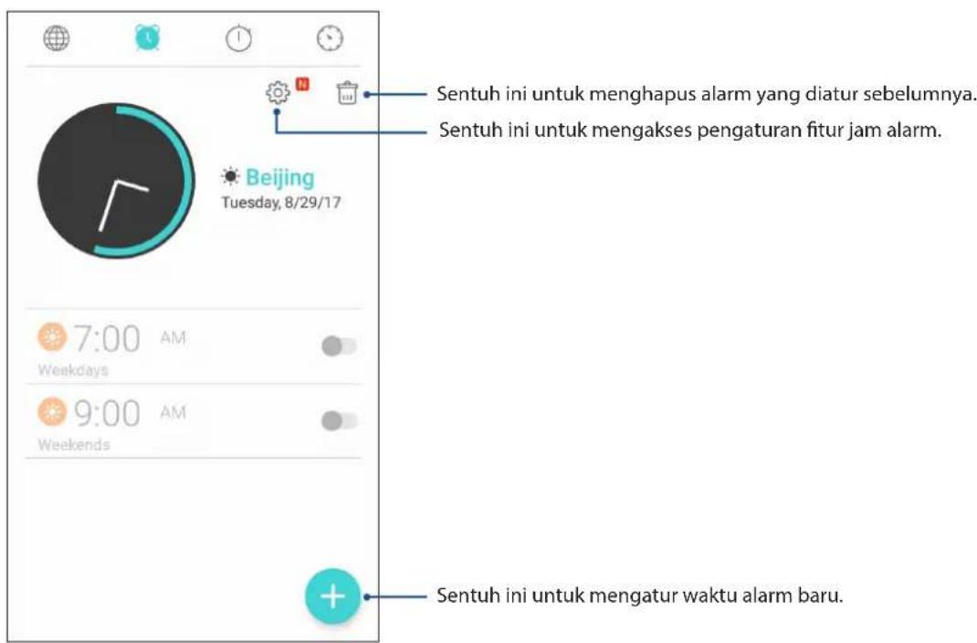 ASUS ZenFone 4 Selfie Lite ZB520KL - Jam alarm - 1