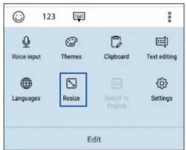 ASUS ZenFone 4 Selfie Lite ZB520KL - Mengubah ukuran keyboard ZenUI - 1