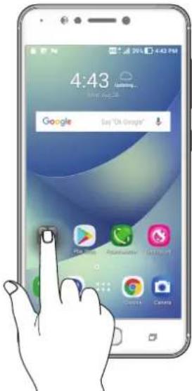 ASUS ZenFone 4 Selfie Lite ZB520KL - Memindahkan atau menghapus item - 1