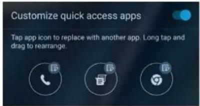 ASUS ZenFone 4 Selfie Lite ZB520KL - Menyesuaikan tombol akses cepat - 3