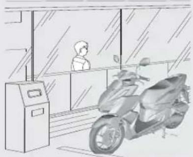 Honda VARIO 160 (2021) - Mengoperasikan sistem Honda SMART Key - 1