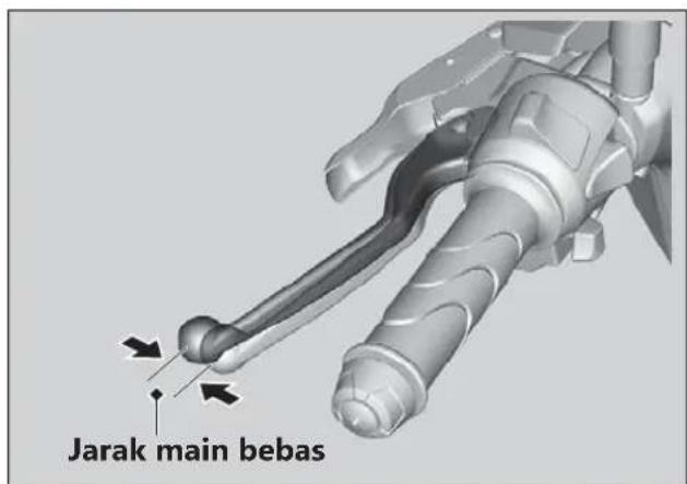 Jarak main bebas
