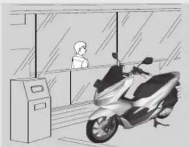 Honda PCX Hybrid (2020) - Mengoperasikan sistem Honda SMART Key - 1