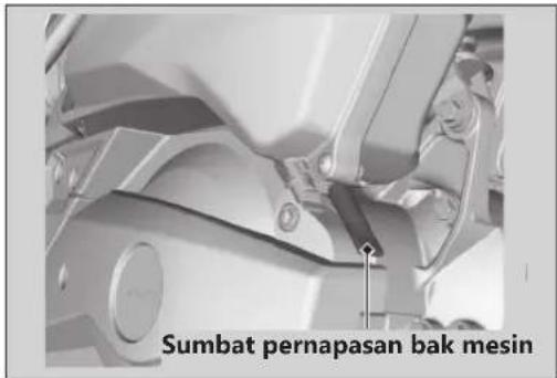 Sumbat pernapasan bak mesin