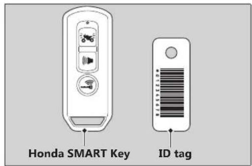 Honda SMART Key ID tag