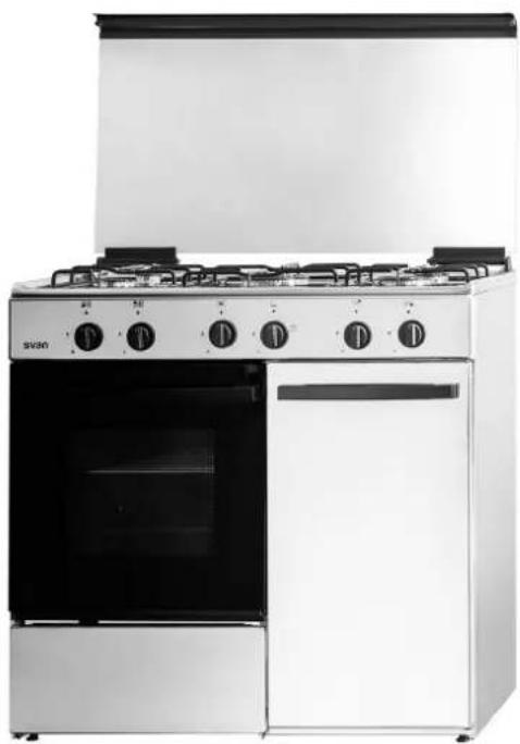 SVAN SVK9551GBI - Cocina gas 90cm con portabombonas - 1
