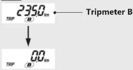 2350 km TRIP B Tripmeter B 00 km TRIP B