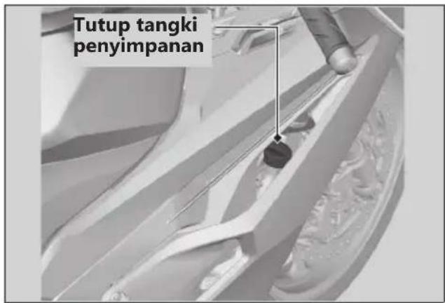 Tutup tangki penyimpanan