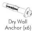 Atdec TH-3070-UT-TAA - TOOLS REQUIRED: - 4