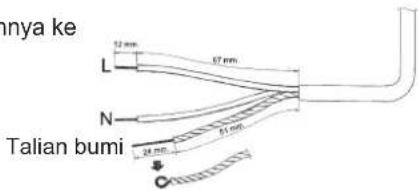 HITACHI HES-36WPY - SAMBUNGAN WAYAR - 3