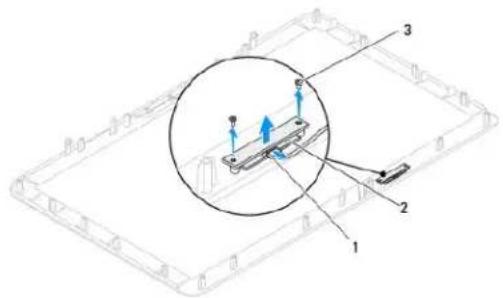 DELL Inspiron One 2205 - Mengeluarkan Kartu Bluetooth - 1