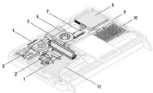 DELL Inspiron One 2205 - Ikhtisar Teknis - 1