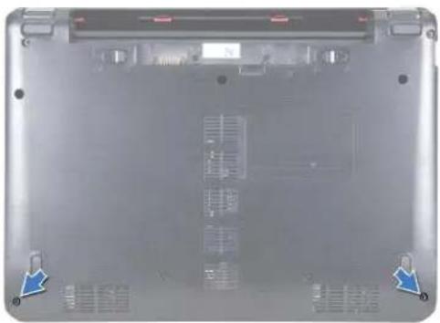 DELL Inspiron 11z 1110 - Melepaskan Palm Rest - 1
