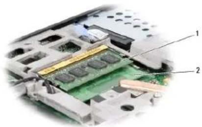 DELL Studio 1737 - Melepaskan Modul Memori - 1
