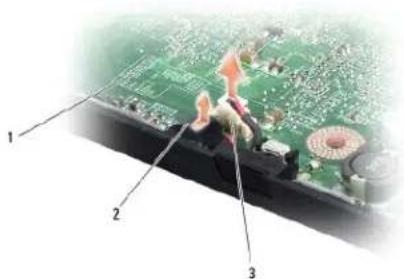 DELL Studio 1737 - Melepaskan Mikrofon - 1
