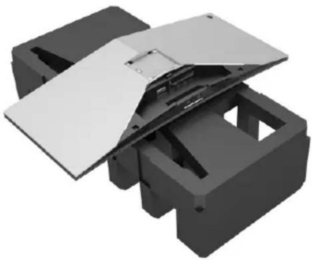 ALIENWARE AW3418HW - Memasang Penyangga - 4