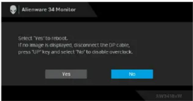 ALIENWARE AW3418HW - · Display Alignment (Penyelarasan Layar) - 1