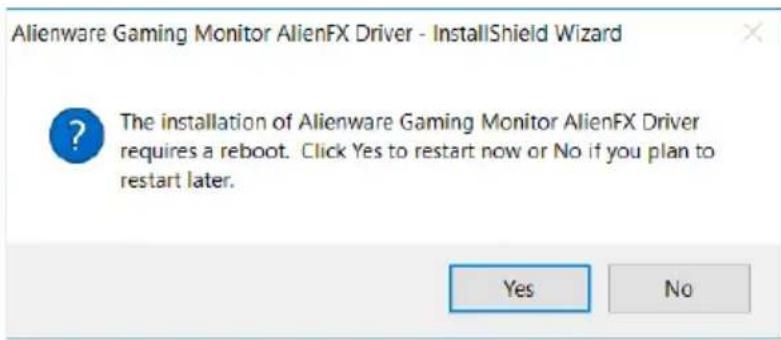 ALIENWARE AW3418HW - Menggunakan aplikasi AlienwareFX - 4