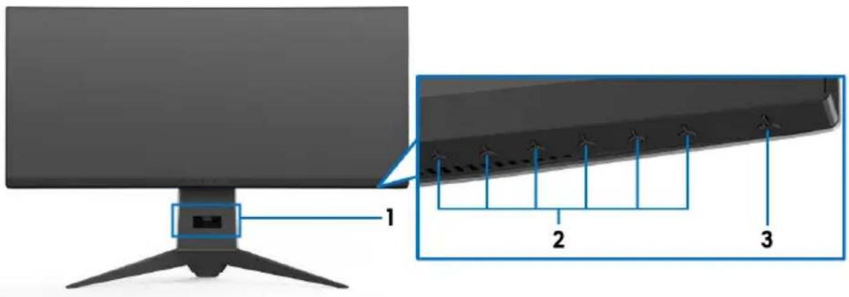 ALIENWARE AW3418HW - Tampilan Depan - 1