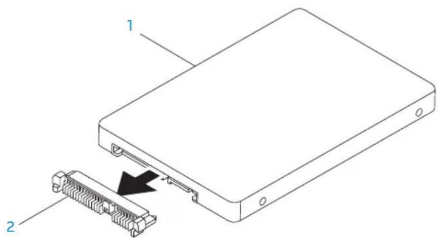 ALIENWARE M11x R3 - Melepaskan Hard Drive - 3