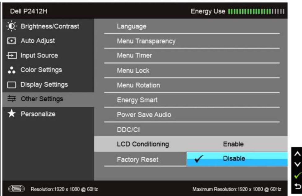 DELL P2412H - Ikon Menu dan Submenu Keterangan - 20