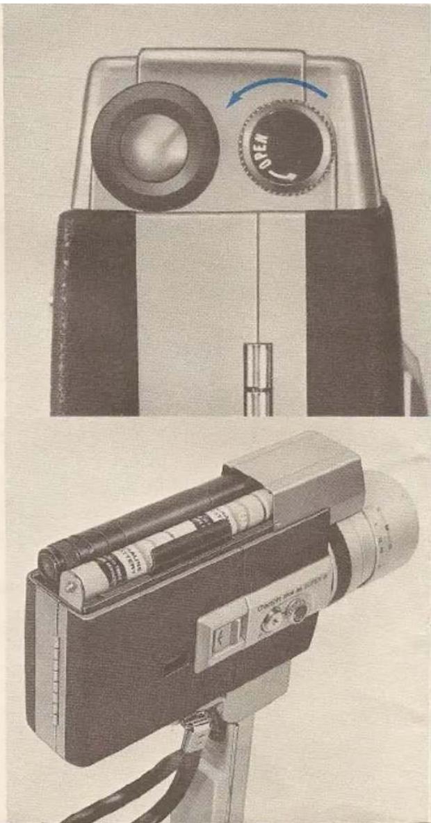 CANON Zoom 84C - penlight batteries for film drive - 1