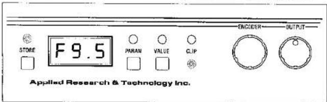 STORE F9.5 PARAM VALUE CLIP ENCODER OUTPUT Applied Research & Technology Inc.